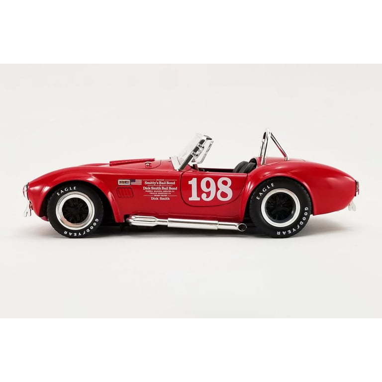 1965 Shelby Cobra 427 S/C Convertible #198 Red ACME Exclusive 1/18
