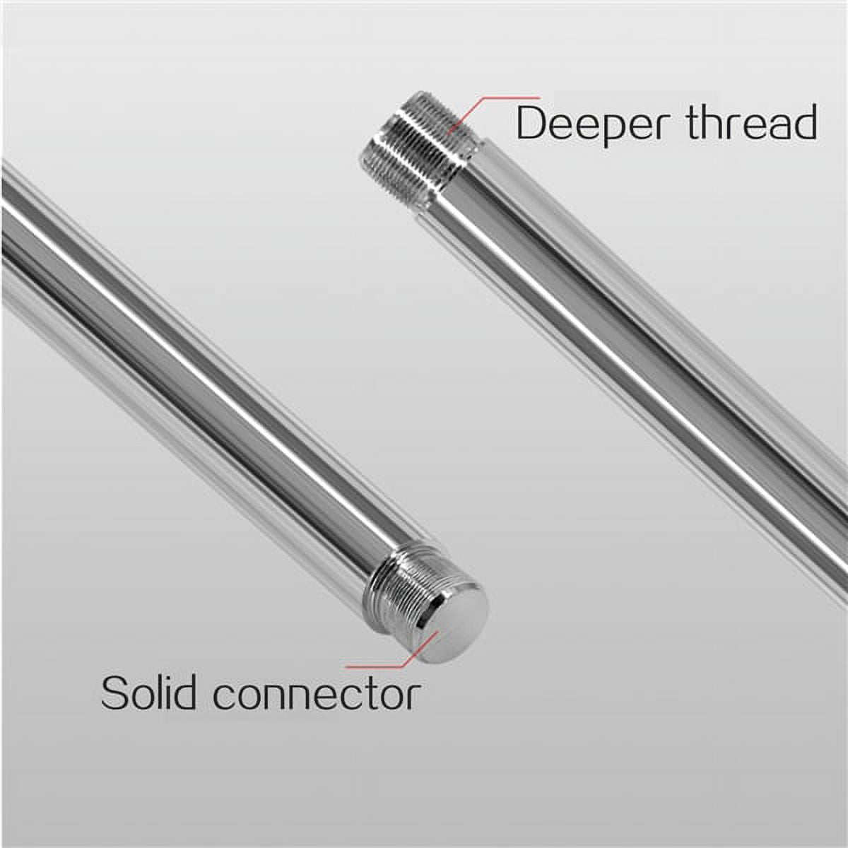 Renwick Portable Dance Pole 108.3'' x 15.2'' Silver Exercise Mat with Assembly Instruction