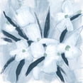 thumbnail image 2 of Vess, June Erica 15x15 Black Ornate Wood Framed with Double Matting Museum Art Print Titled - Paynes Petals I, 2 of 4