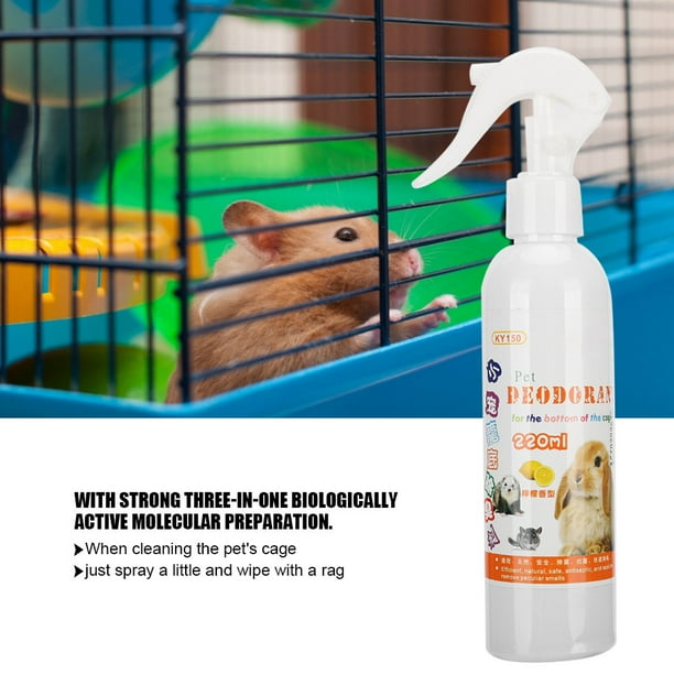 Hamster cage cleaning spray sales