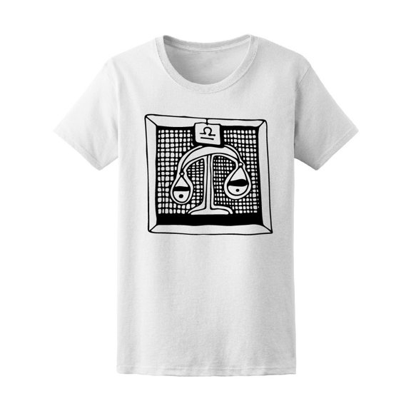 Libra Sketch Tee Women's -Image by Shutterstock