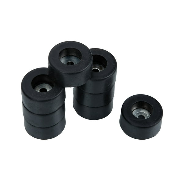 16 Pcs Speaker Isolation Cone Rubber Feet for Turntable Subwoofer Electronics Adhesive Anti- Foot Pads
