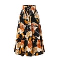 thumbnail image 2 of Njagoc3 Floral Print Short Skirt with Lightweight Fabric, Casual Chic Look for Summer Outings, 2 of 6