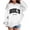 a-White178, variant on VNKIDY Kids Hoodies And Sweatshirts For Girls Comfortable Casual Long Sleeve Hooded Pullover With Unique Letter Prints Great For Daily Wear And Halloween Celebrations