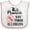 White and Pink, variant on Inktastic This Princess Has Food Allergies with Peanut Girls Baby Bib