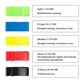 thumbnail image 3 of Bandas DE Resistencia DE Latex para Ejercicio Elite Perfecto para Gimnasio, Fitness, Yoga MI TIENDA EN CASA BANDA10300, 3 of 6