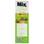 Nix Ultra Lice Treatment & Prevention Kit: Shampoo, Removal Comb & Daily Prevention Spray