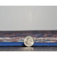 thumbnail image 6 of Contemporary Home Living 3.25' x 5' All Over Floral Area Throw Rug - Blue and Cream, 6 of 8