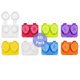 thumbnail image 1 of Estuches para Lentes de Contacto con Tapa Abatible Colores Surtidos Paquete de 50, 1 of 1