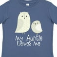 thumbnail image 4 of Inktastic My Auntie Loves Me Owl Boys or Girls Toddler T-Shirt, 4 of 5
