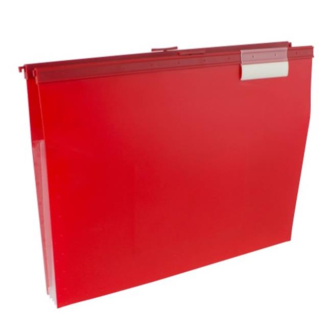 SlideBar File Jacket with CD Holder, Red