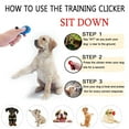 thumbnail image 7 of Huanledash Dog Puppy Pet Button Clicker Sound Keyring Clip Obedience Training Teaching Tool, 7 of 7