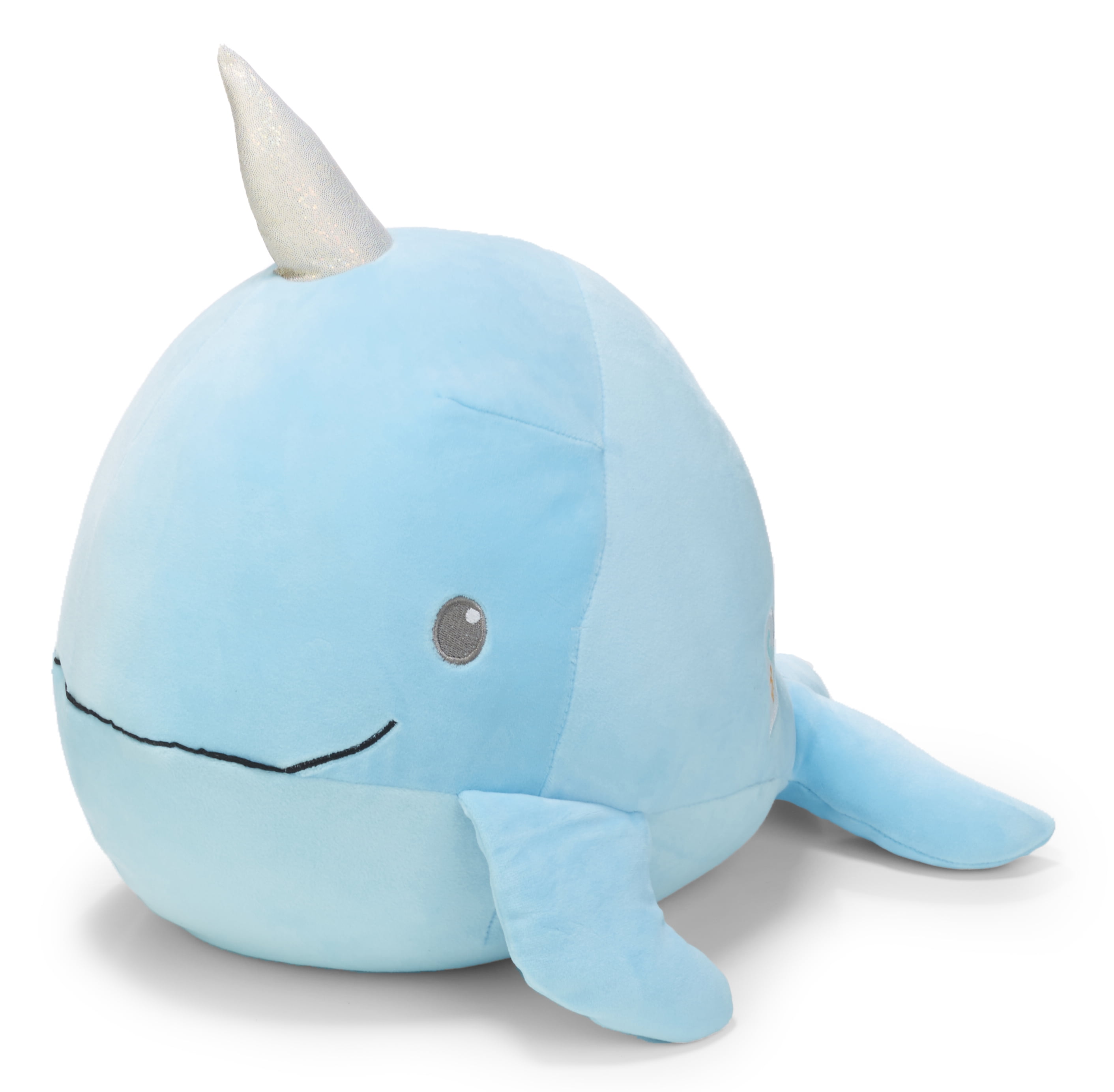 large stuffed narwhal