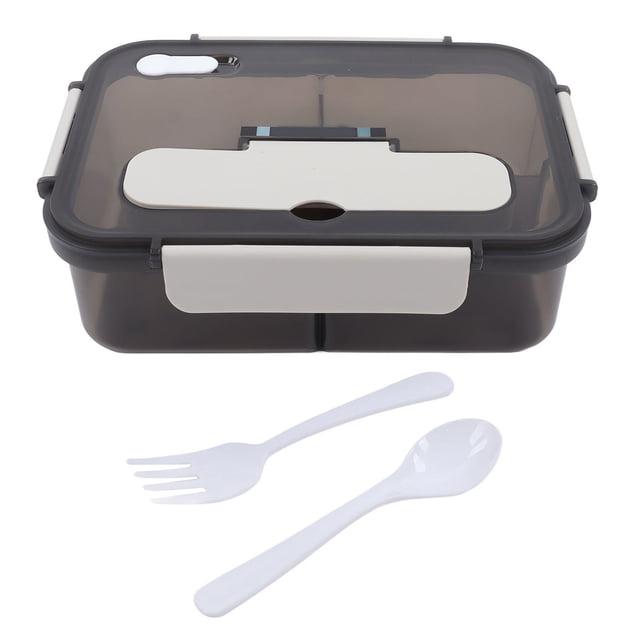 Contenedor de almuerzo para niños, 3 compartimentos Cajas Bento Caja de almuerzo Bento Cajas Bento de gran capacidad Rendimiento sólido
