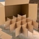 thumbnail image 5 of 2 juegos de separadores de cartón para cajas de embalaje, separadores de cartón para platos de cristal, 5 of 7