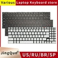 thumbnail image 2 of New US Russian MSI Katana GF66 GF76 GL76 GL66 11SC 11UC 11UD 11UE 11UG 12UC 12UD MS-1582/MS-1581/MS-1583 Laptop Keyboard Backlit US White Backlit, 2 of 5
