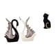 thumbnail image 1 of estatua de cisne,Figuras de cisne,estatuas,decoración del hogar,fiesta de bodas,Figura de escritorio,Estatua de gato,linda estantería,escritorio,decoración del hogar,Figura decorativa, 1 of 8