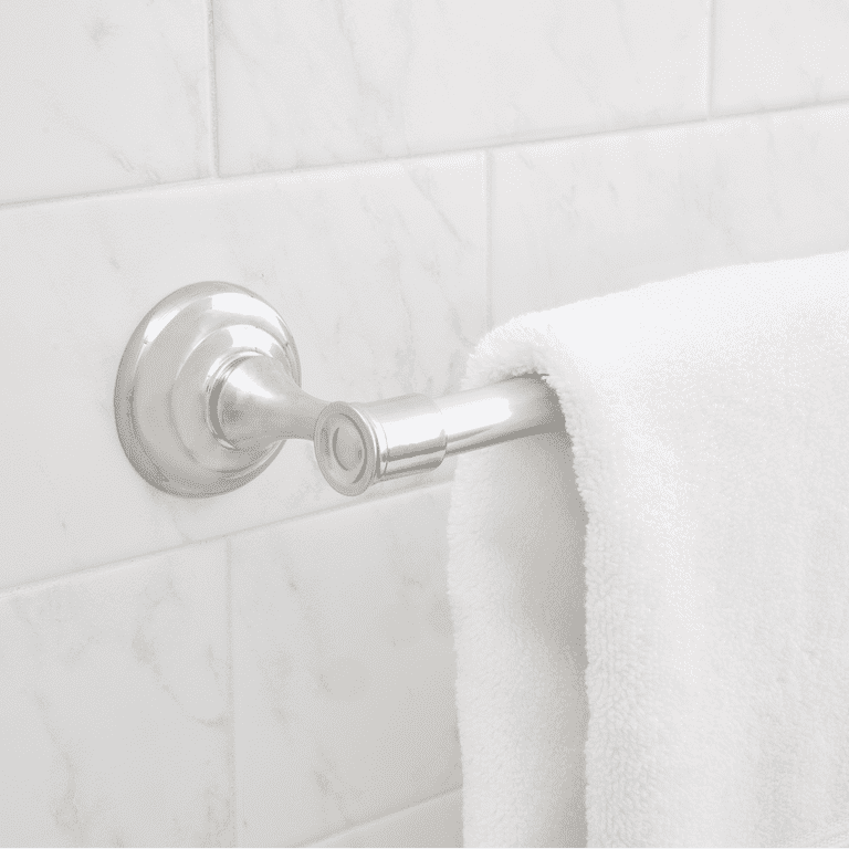 Expandable Chrome Towel Bar with Extender photo 7
