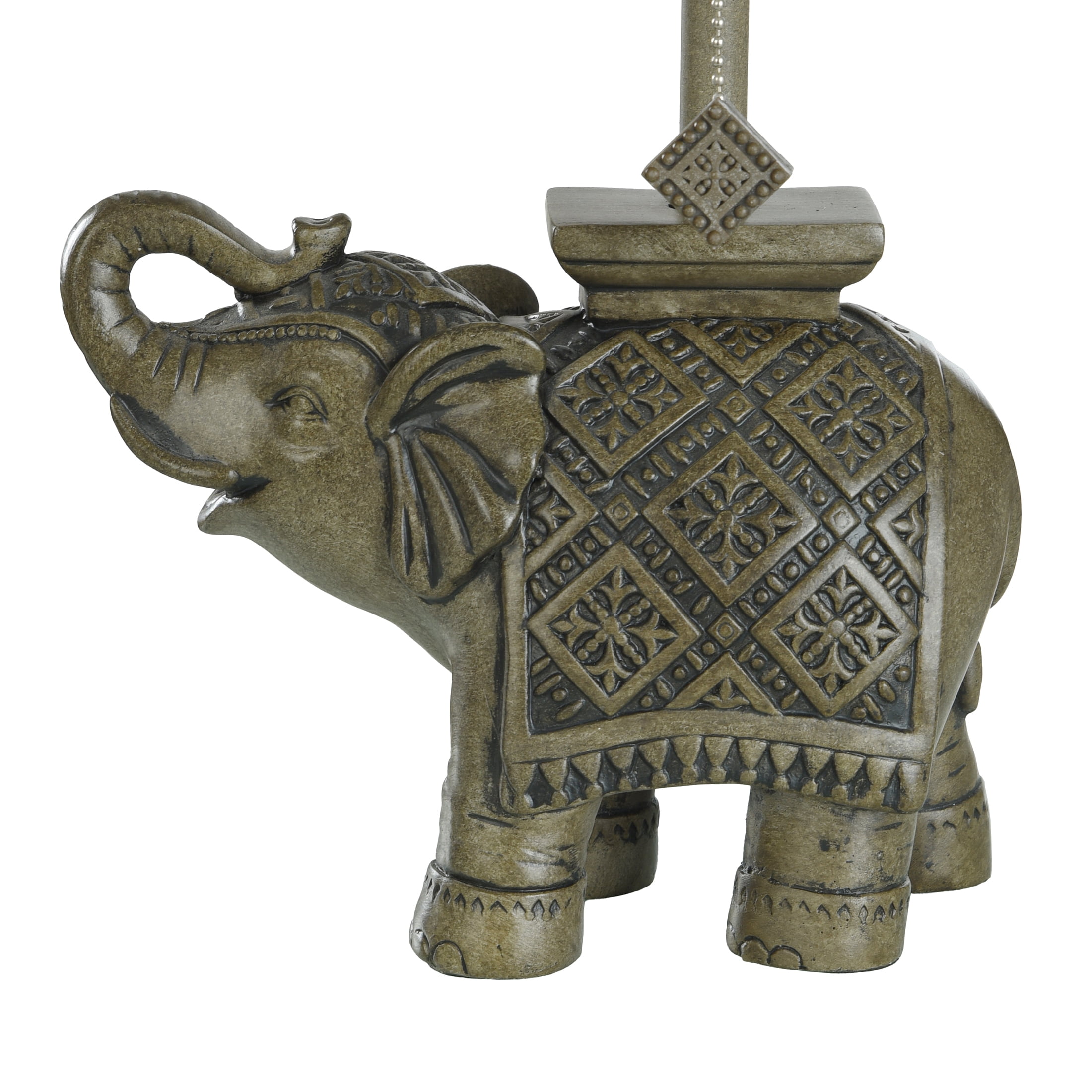 Better Homes & Gardens Elephant Table Lamp, Gray