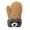 Brown, variant on Sierra Socks Mouse Unisex Soft Knit Winter Mittens for Baby Toddler