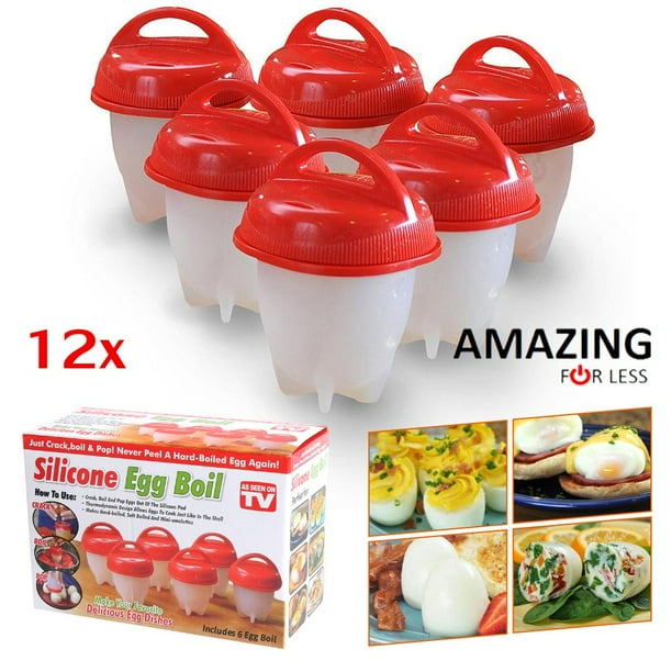 12 Hard Boil Egg Cookers Egglettes Egg Cooker 12 Pack Hard Boiled