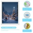 thumbnail image 3 of Diamond Art Kit for Adults, Winter Night Snowmen Landscape Diamond Painting for Adults Beginners, 5D DIY Diamond Art Painting Kits, Colorful Diamond Painting Craft for Home Decor 12x16, 3 of 7