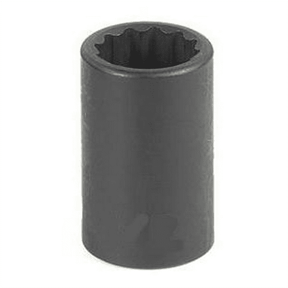 Grey Pneumatic 3/8" Drive x 19mm 12 Point Standard Socket