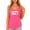 Neon Pink Tank Top, variant on Salty Distressed Tank Top for Women & Teens Simple Beach Vacation Graphic Shirt Neon Pink Tank Top XX-Large