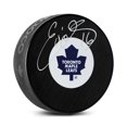 thumbnail image 1 of Ed Olczyk Autographié Toronto Maple Leafs Retro Logo Rondelle, 1 of 2