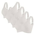 thumbnail image 6 of Paiwinds 4-Pack Sports Bras for Women Wireless Seamless Everyday Comfort Plus Size Bralette Wide Straps, 6 of 7