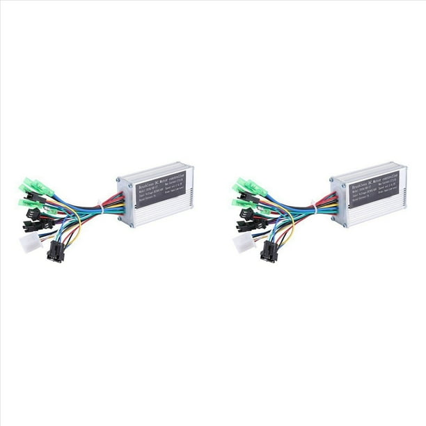 2 PC 36V 17A 250W/350W Controlador de Motor E-Bike Controlador de Velocidad Sin Escobillas