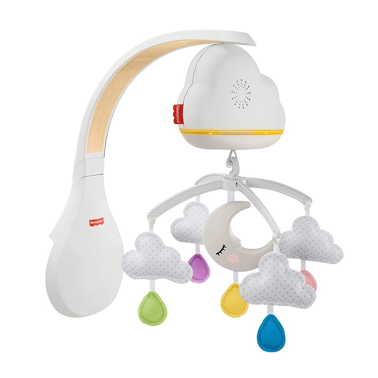 Fisher-Price Calming Clouds Mobile & Soother, Crib to Tabletop photo 1