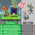 thumbnail image 4 of Bloques magnéticos GraceDuck 150 unidades con 6 placas base durante más de 3 años, 4 of 6