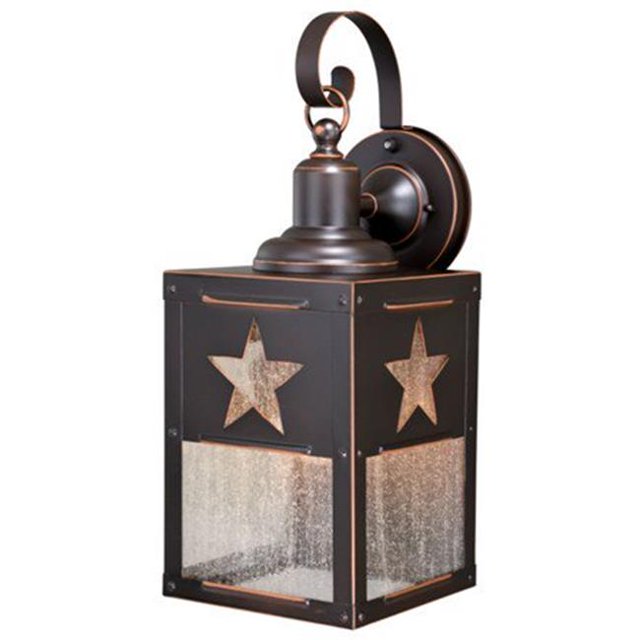 Vaxcel International T0333 8 in. Ranger Outdoor Wall Light - Burnished Bronze