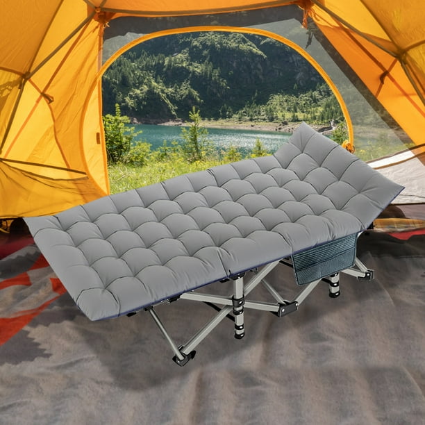 Lilypelle folding cot with mattress,Heavy Duty Sleeping Cots with Carry Bag,Double Layer Oxford