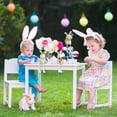 thumbnail image 5 of JJKBVCLO Rabbit Statue Ornament With Hanging Legs Children's Easter Resin Rabbit Resin Birthday Present Decoration, 5 of 5