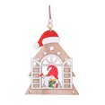 thumbnail image 1 of Bearachild Decoración de árbol de Navidad, suministros de vacaciones, colgador de puerta, juguete para chico, adornos navideños de tamaño compacto, Kits de decoración para fiestas forma de árbol Bearachild HA069469-02, 1 of 6