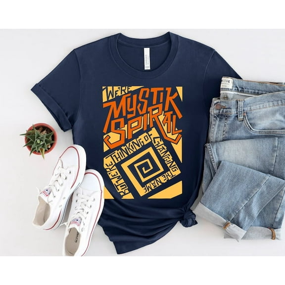 Mystik Spiral T-Shirt, Sick Sad World Shirt, Birthday Gift, Punk Band Shirt, Alt Clothing, Gift For Men And Women