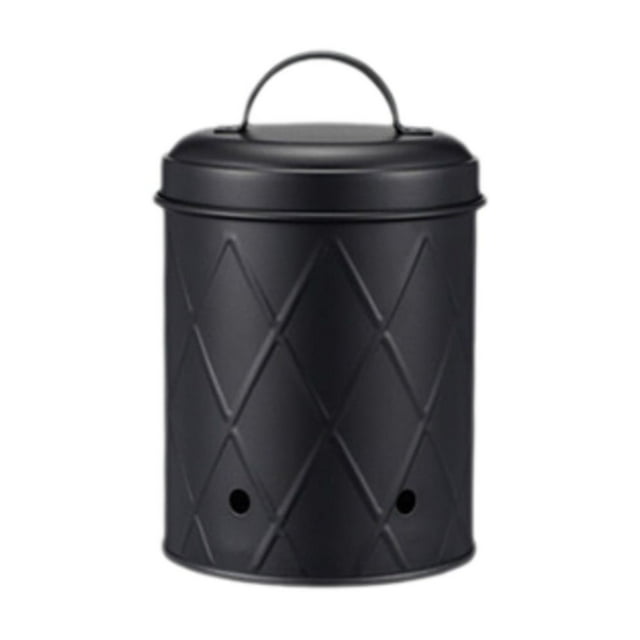 Fruit and Vegetable Storage Mesh Fruit Vegetable Bucket Kitchen Potato Onions Garlic Storage Bucket Potato Storage Jar Metal Bucket with Lid Potato and Onion Storage