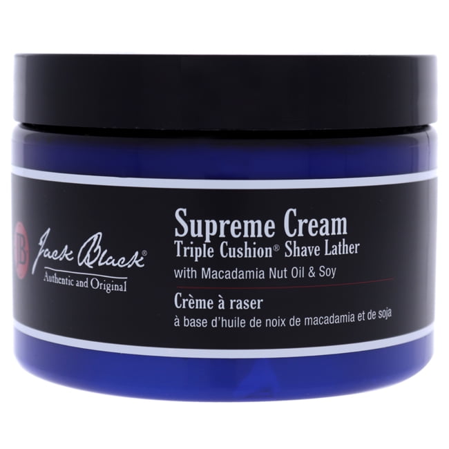 Jack Black Supreme Cream Triple Cushion Shave Lather, 9.5 oz