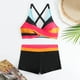 thumbnail image 5 of Traje de baño de 2 piezas para mujer, trajes de baño para mujer, traje de baño de verano de talla grande con estampado, bikini, traje de baño dividido para mujer, traje de baño de poliéster, 5 of 6