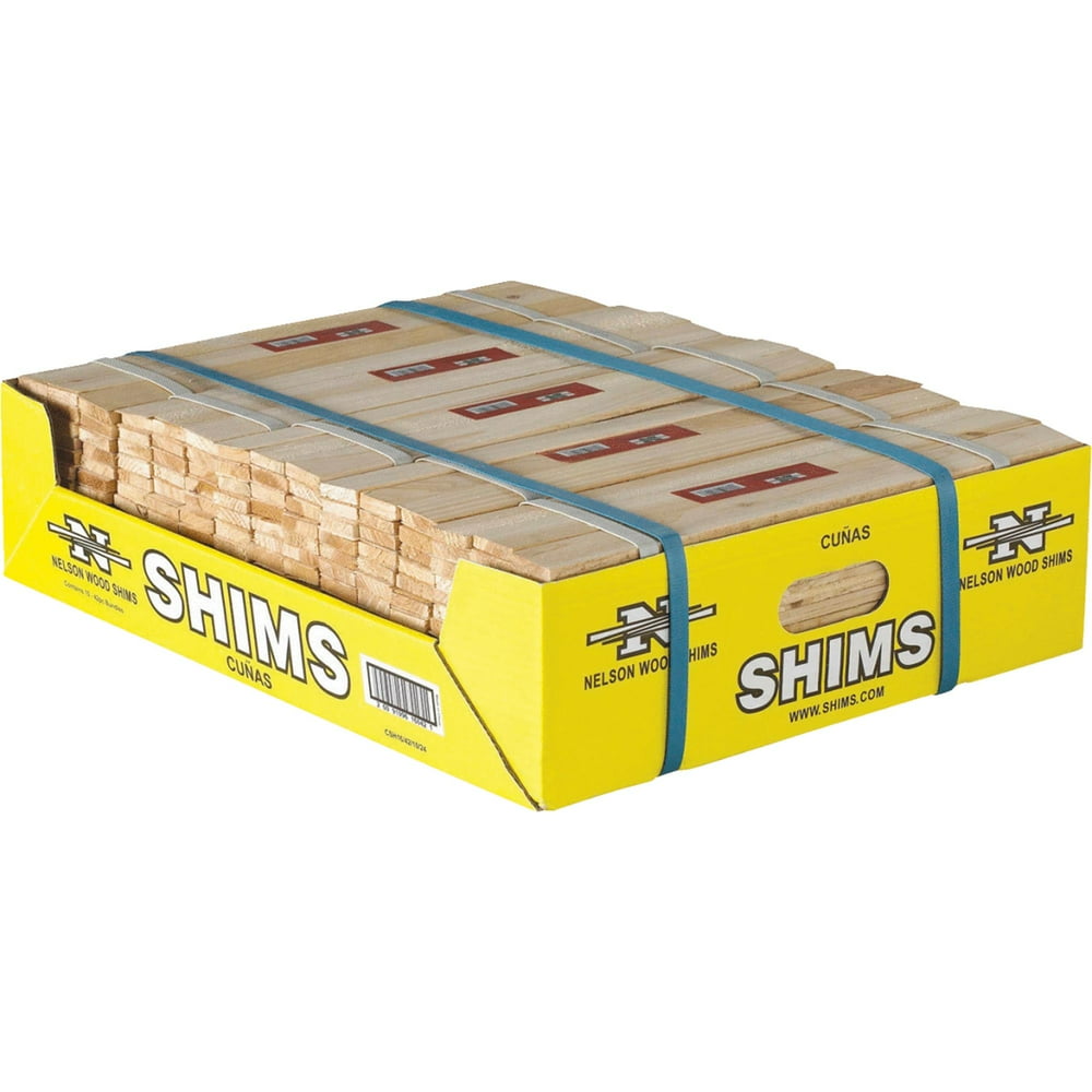 Nelson Wood Shims CSH16421024 16 in. Red Cedar Shims, 42 Count