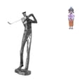 thumbnail image 1 of Figura de golfista,Estatua de golfista de resina,figura de golfista,decoración del hogar,Adorno de escultura moderna para centro de mesa,regalo,Muñeca geisha japonesa,Adorno tradicional de, 1 of 8