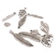 thumbnail image 3 of Conectador de Forma Hoja 50 Piezas + Conector de Forma de 20 Piezas Accesorios para DIY Collar Brazalete Gloria Encantos de plata tibetanos, 3 of 9
