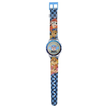 Nickelodeon Paw Patrol Unisex Child 2pc Blue LCD Watch and Flashlight Set, PAW40154WM
