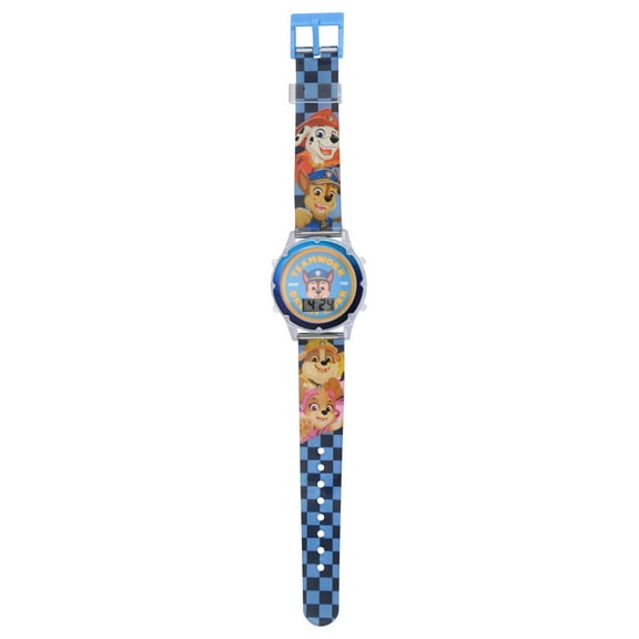 Nickelodeon Paw Patrol Unisex Child 2pc Blue LCD Watch and Flashlight Set, PAW40154WM