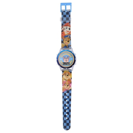 Nickelodeon Paw Patrol Unisex Child 2pc Blue LCD Watch and Flashlight Set, PAW40154WM