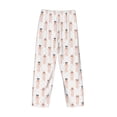 thumbnail image 3 of Lsque Poodle Dog Print Men's Pajama Pants, Lounge Pant - Comfortable Home Wear,Elastic Waistband, Stylish Design-Large, 3 of 9