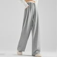 thumbnail image 2 of Gpaecead Women's Maternity Jogger Pants With Pocket - Pregnancy Lounge Pajama Sweatpants Gray, 2 of 6
