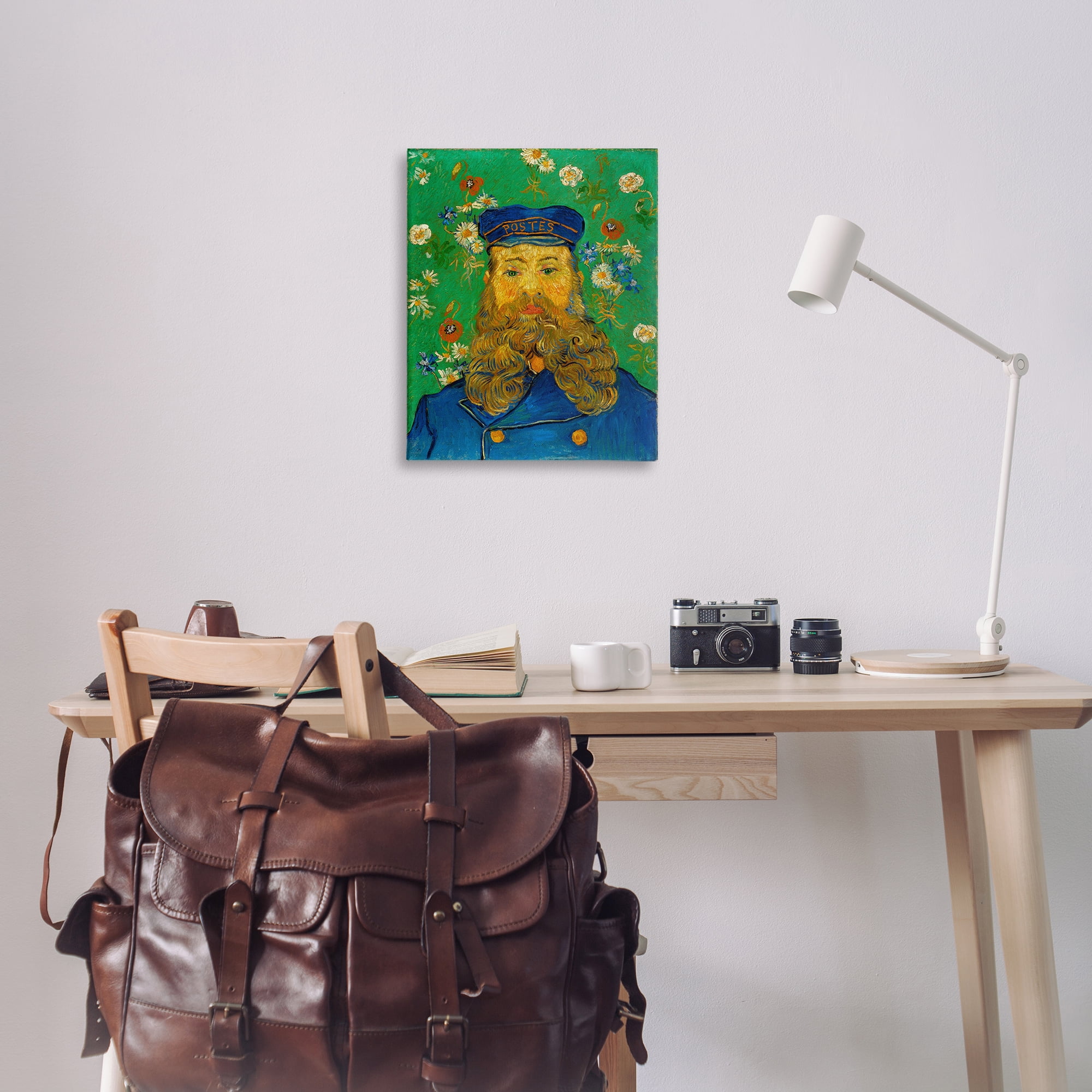 Stupell Industries Van Gogh Joseph Ruolin Portrait People Painting Wrapped Canvas Art Print Wall Art, 24 x 30